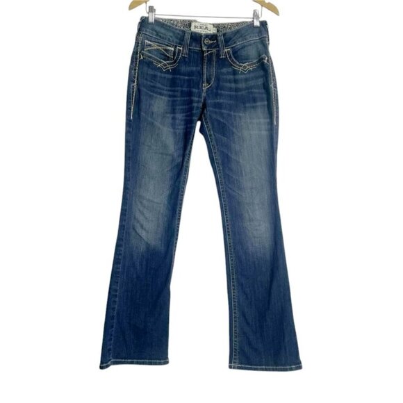 Ariat Women's Deep Blue Boot Cut Jeans - Picture 1 of 7